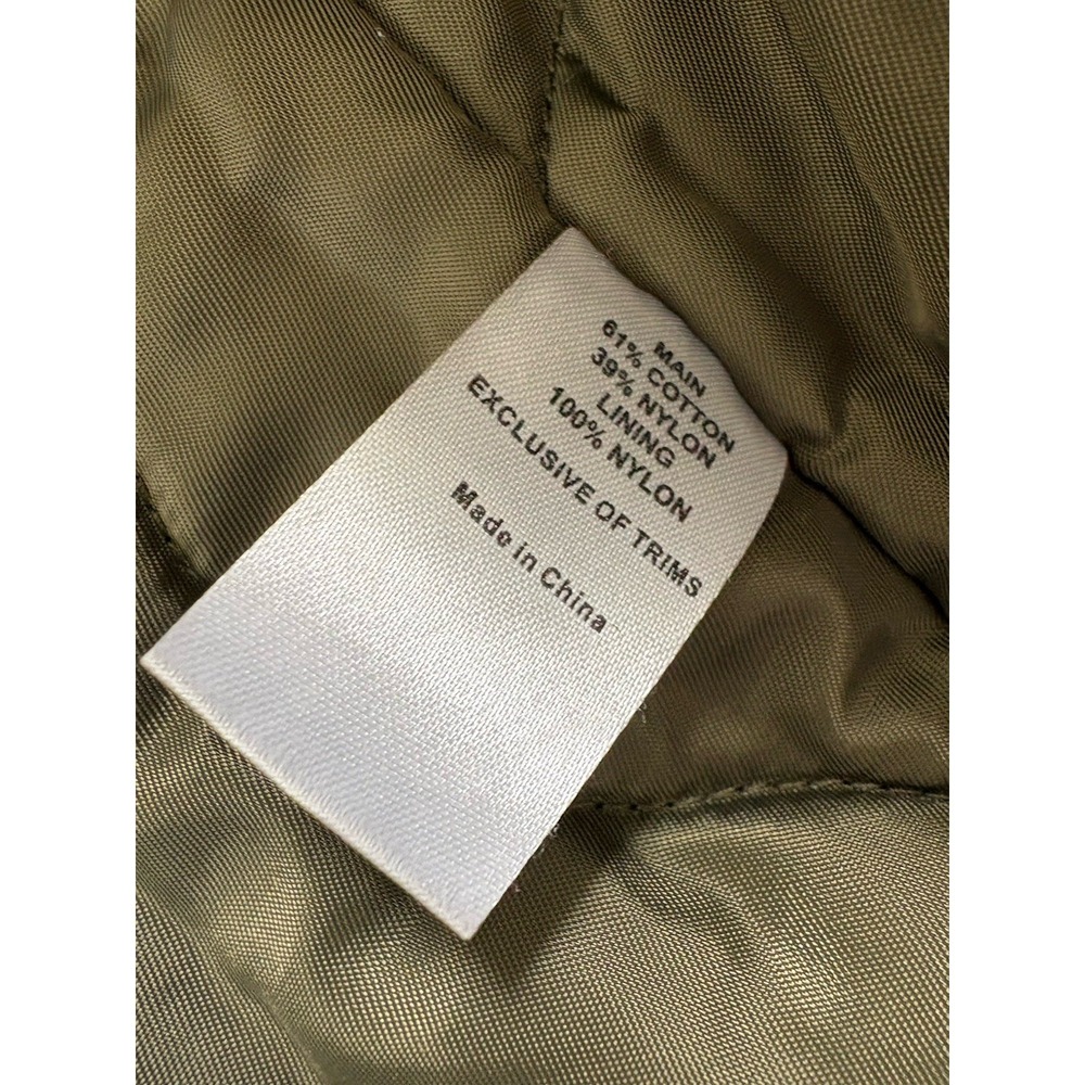 Lybro Nigel Cabourn Tank Jacket Mens 46 Military Nylon Insulated Bomber Tan - Picture 11 of 14